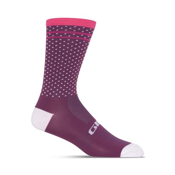 Cyklistické ponožky Giro Comp High Rise urchin/pink street