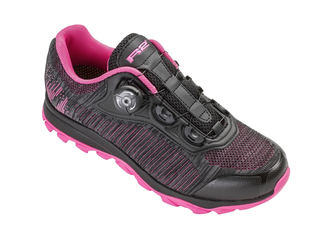 Cyklistické tretry R2 Orion black, pink ATSH01D 41UK