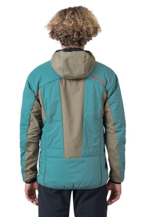 Pánská skialpová bunda Hannah Kechu Hoody oil blue/burnt olive (3)