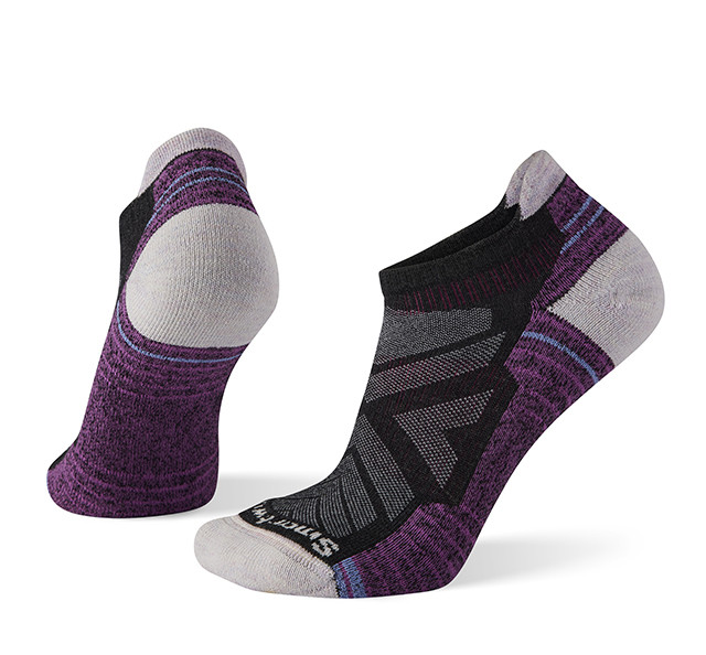 Krátké dámské ponožky Smartwool Hike Light Cushion Low Ankle Socks Charcoal S