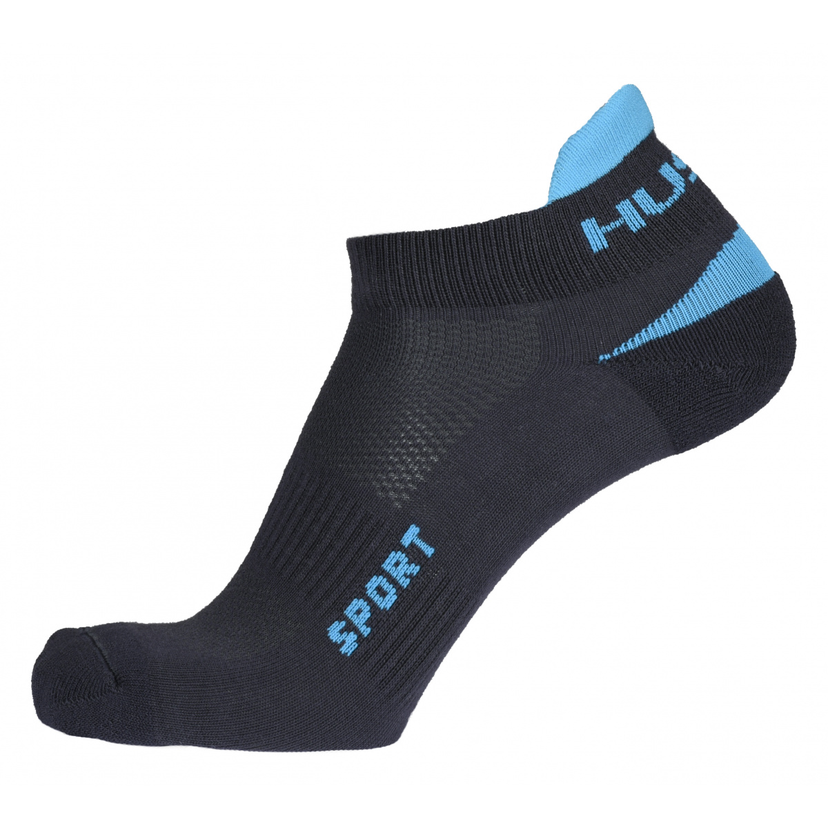 Ponožky HUSKY Sport antracit/tyrkys L (45-48)