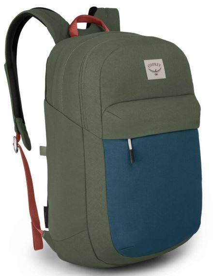 Městský batoh Osprey Arcane XL DAY 30L Haybale green/stargazer blue