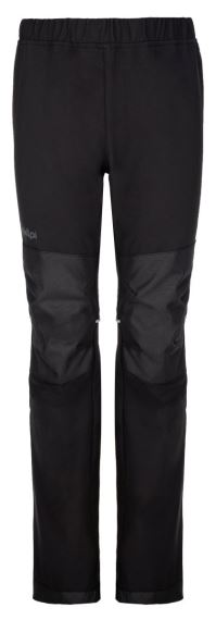 Dětské softshellové outdoorové kalhoty Kilpi Rizo-J Černá