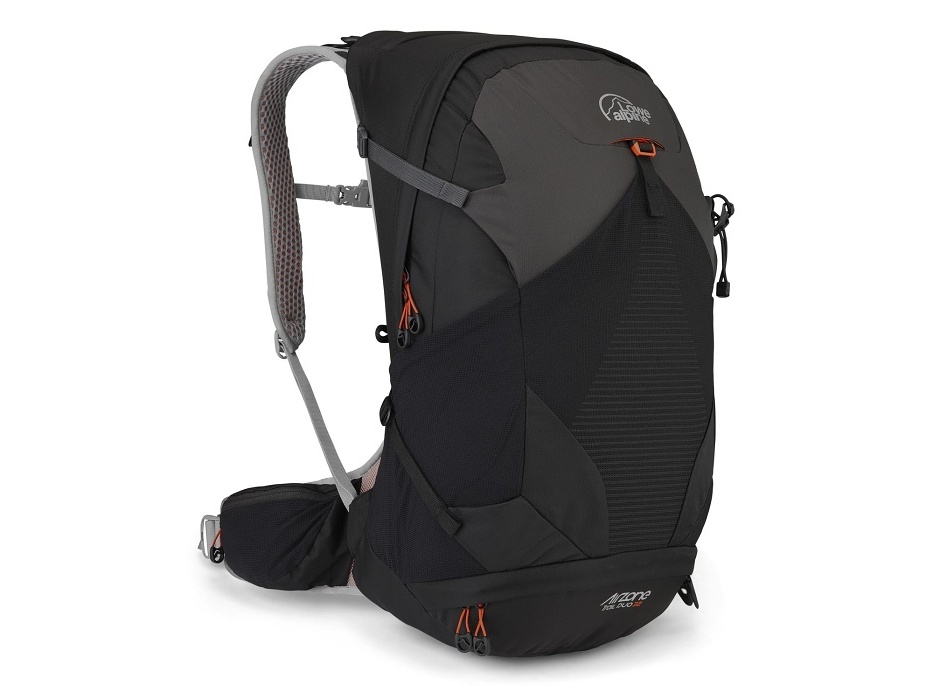 Turistický batoh Lowe Alpine Trail Duo 32L Black/anthracite Large