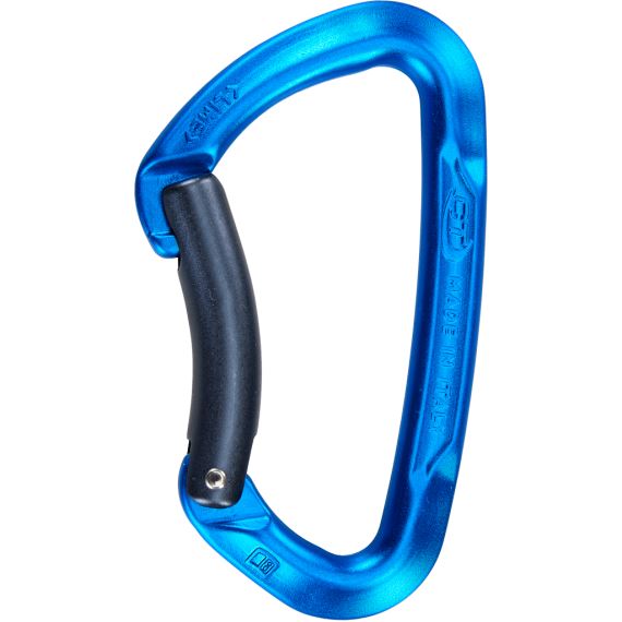 Karabina Climbing Technology Lime B (bent gate) grey/blue