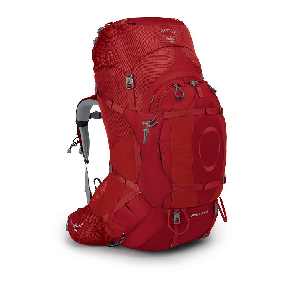 Dámský batoh Osprey ArieL Plus 85L carnelian red XS/S