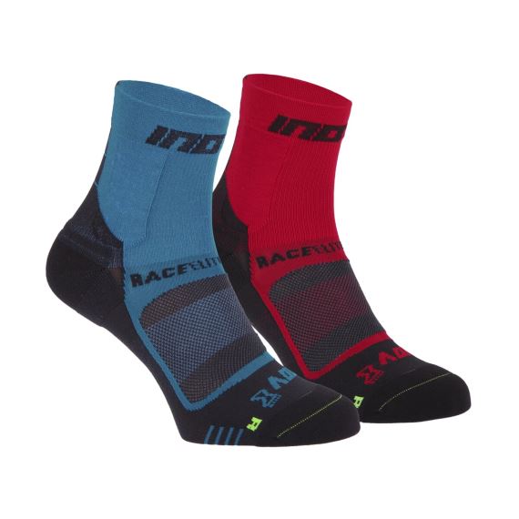 Ponožky Inov-8 Race Elite Pro Sock modrá/červená