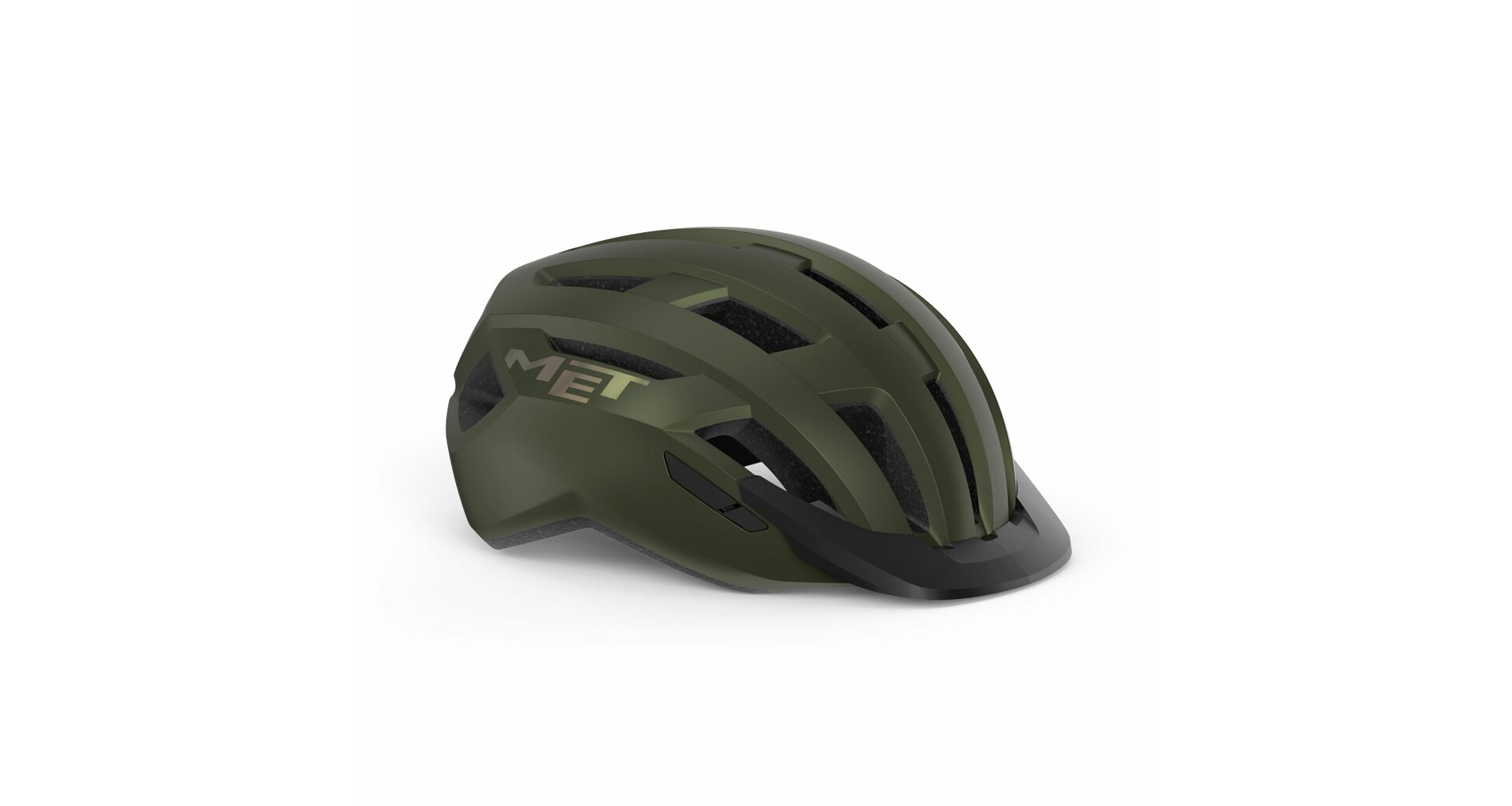 Cyklistická helma MET Allroad olive iridescent 58-61