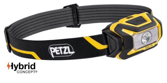 Čelovka Petzl Aria 1R black - yellow