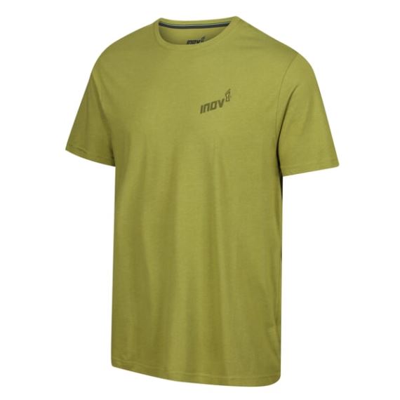 Pánské tričko Inov-8 Graphic Tee "Brand" M green