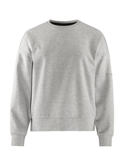 Přední pohled na dámskou mikinu Craft ADV Join RN Sweat šedá.