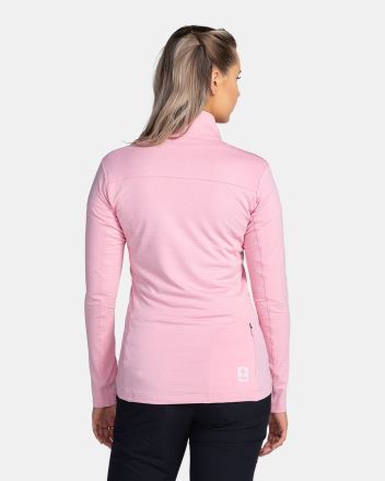 Dámská technická mikina Kilpi Montale-W Light pink (1)