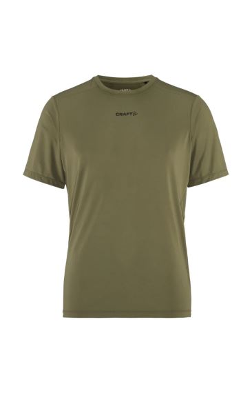 Přední pohled na funkční triko Craft ADV Essence 2 zelená.