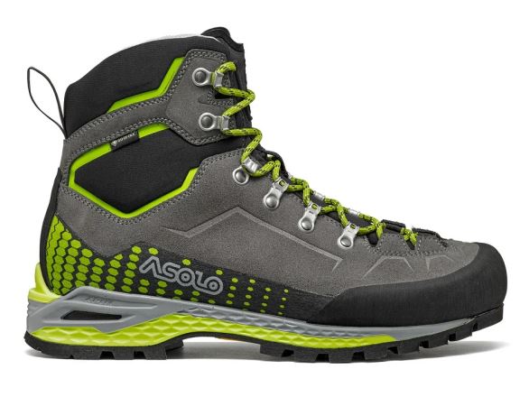 Pohorky Asolo Freney EVO Lth GV graphite/green lime/a627 (1)