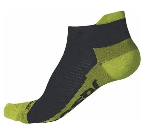 Sportvní ponožky Sensor Race Cool Invisible černá/limetka
