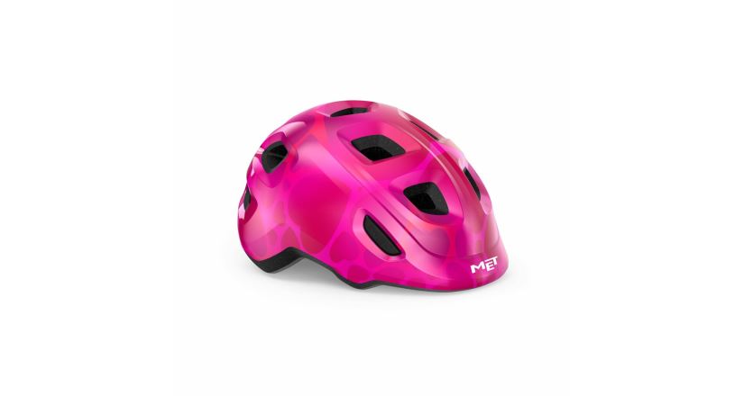Dětská cyklistická helma MET Hooray MIPS růžová srdce (1)