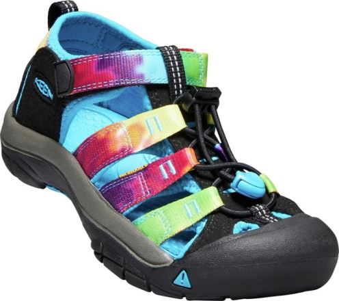 Sandály KEEN Newport H2 Youth rainbow tie dye