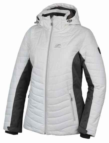 Dámská lyžařská bunda Hannah Balay bright white/gray mel