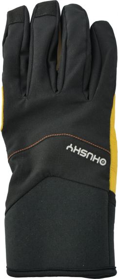 Pánské zimní rukavice HUSKY Ergon černá/žlutá