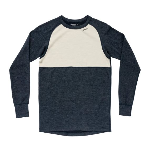 Pánské termotriko Devold Expedition Silk ink/offwhite