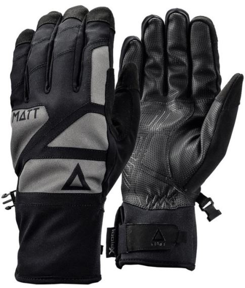 Lyžařské rukavice MATT 3262 Aspe Skimo Tootex Gloves Black
