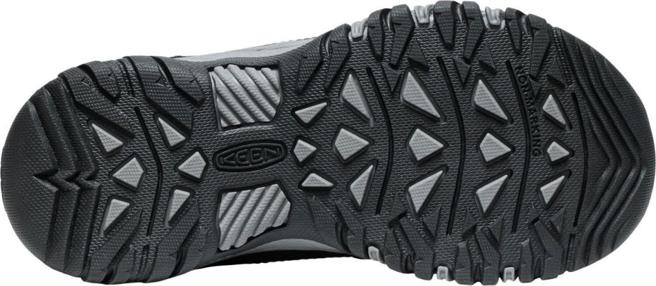 Dětská nepromokavá bota Keen Targhee IV Low WP Youth black/steel grey (1)