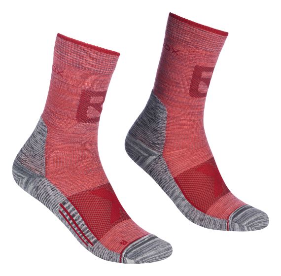 Dámské ponožky ORTOVOX Alpinist Pro Compression Mid Blush