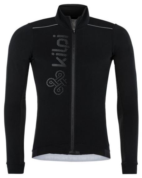 Pánský cyklistický dres s dlouhým rukávem Kilpi CAMPOS-M BLK