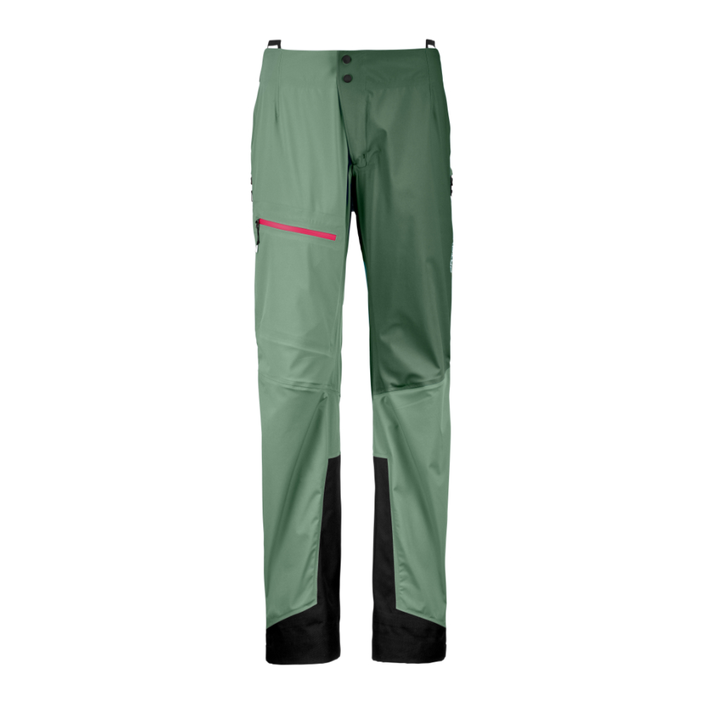 Dámské skialpinistické kalhoty Ortovox W's Ortler pants Pacific green M