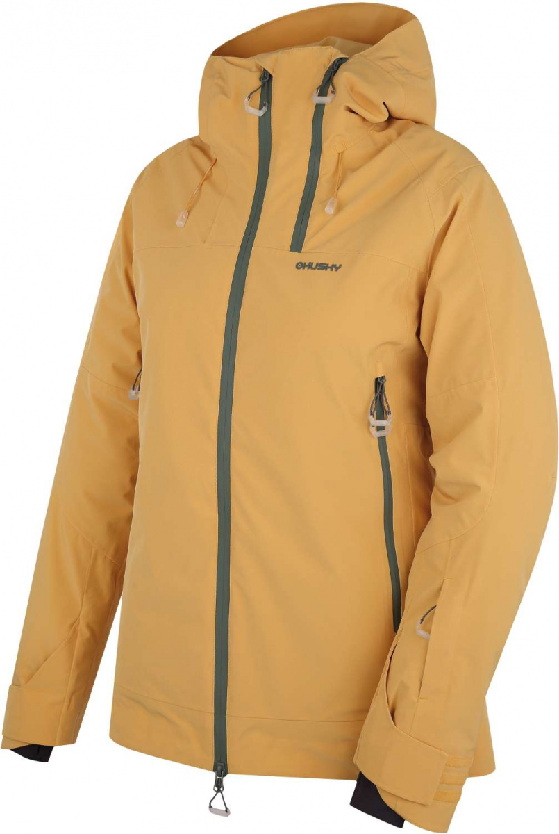 Dámská lyžařská bunda Husky Gambola L lt. yellow XL