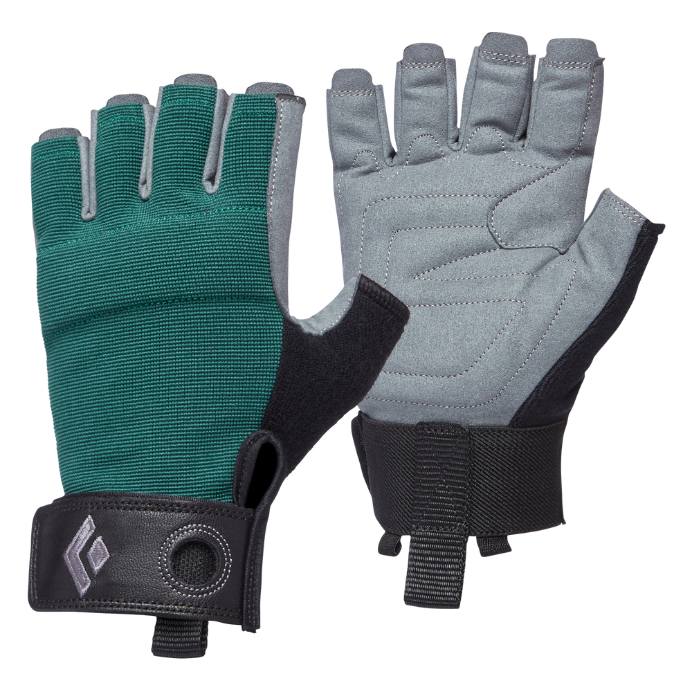 Dámské půlprstové rukavice Black Diamond Crag Half-finger Gloves Raging Sea XS