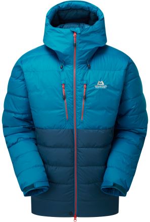 Pánská péřová bunda MOUNTAIN EQUIPMENT Trango Jacket Majolica/Mykonos