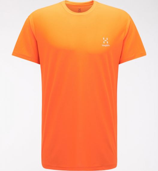 Pánské funkční tričko Haglöfs L.I.M Tech Tee Men flame orange