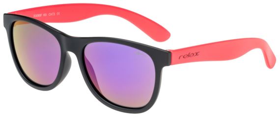 Dětské sluneční brýle RELAX Kili R3069G R4 černá/růžová