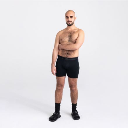 Set pánských boxerek Saxx Daytripper Boxer Brief Fly 2Pk Black/City Blue Heather (1)