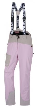 Dámské lyžařské kalhoty Husky Glad L pink/beige