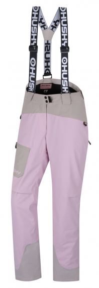 Dámské lyžařské kalhoty Husky Glad L pink/beige