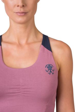 Dámská sportovní podprsenka Rafiki Nago CTN rose wine (5)