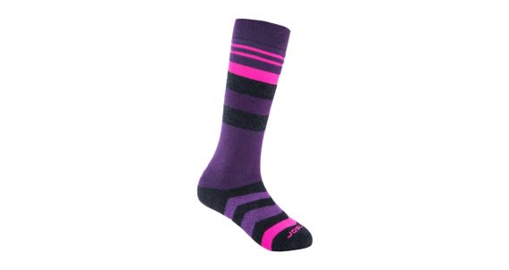 Funkční merino ponožky Sensor Slope Merino Černá/růžová/fialová