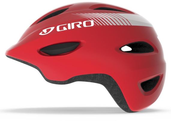 Dětská cyklistická helma Giro Scamp Bright Red