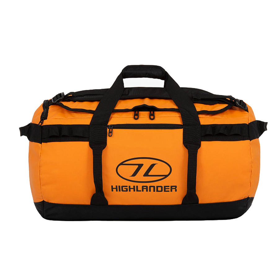 Cestovní taška Highlander Storm Kitbag 65L oranžová