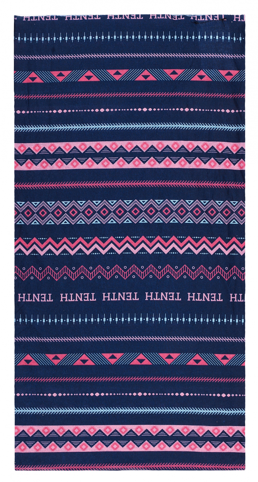 Multifunkční šátek HUSKY Printemp pink triangle stripes UNI