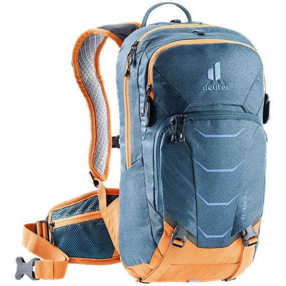 Dětský cyklistikcý batoh Deuter Attack 8L JR arctic-mandarine