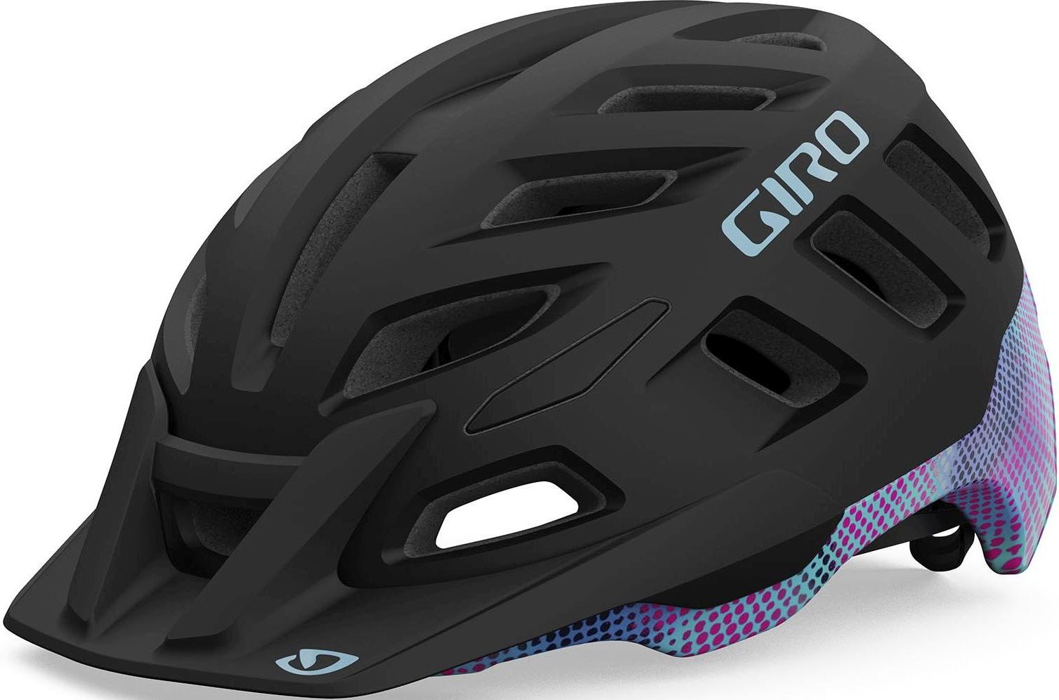 Dámská cyklistická helma Giro Radix W Mat Black/Chroma Dot M