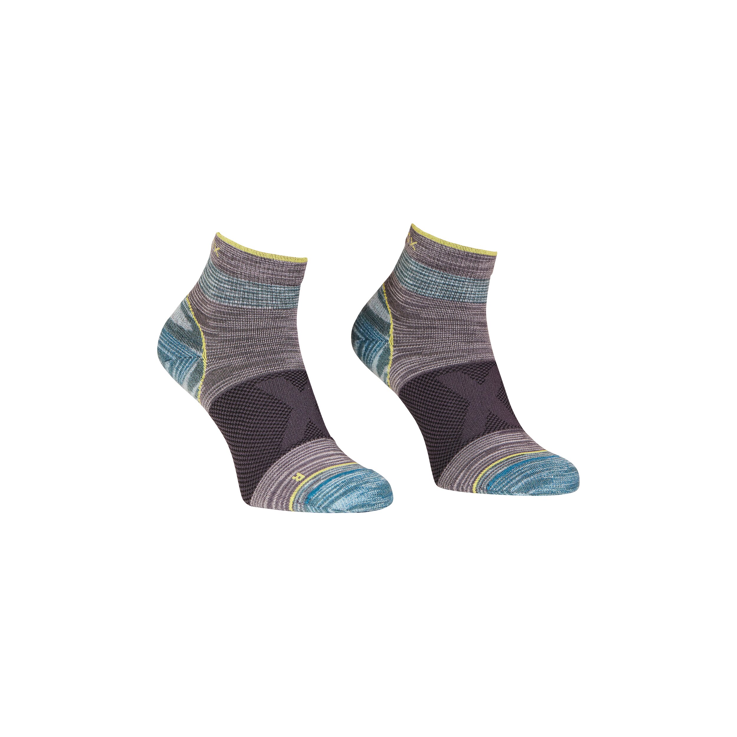 Ponožky Ortovox Alpinist Quarter Socks M Mid grey blend 39-41