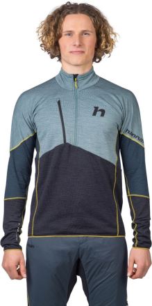Pánská mikina Hannah Niro HZ silver blue/anthracite mel (2)