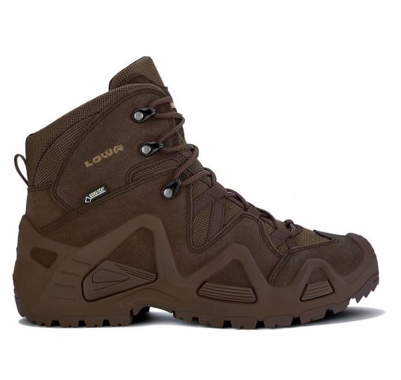 Dámské vojenské boty LOWA Zephyr GTX Mid Dark brown