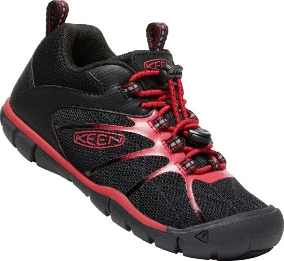 Dětské nízké boty Keen Chandler 2 CNX CHILDREN black/red carpet
