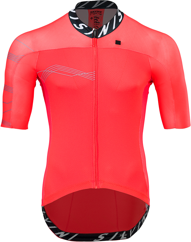 Pánský cyklistický dres Silvini Stelvio Ruby black 3XL