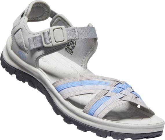 Dámské sandály KEEN Terradora II Strappy Open Toe Women grey/halogen blue
